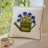 45x45cm Nordic Towel Embroidery Pillowcase Cojines Cotton Living Room Bedroom Headboard Decoration Throw Pillow Cushion Covers