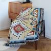 Bohemian Knitted Chair Lounge Blanket Bed Tapestry Bedspread Tablecloth Ethnic Women Outdoor Beach Sandy Towels