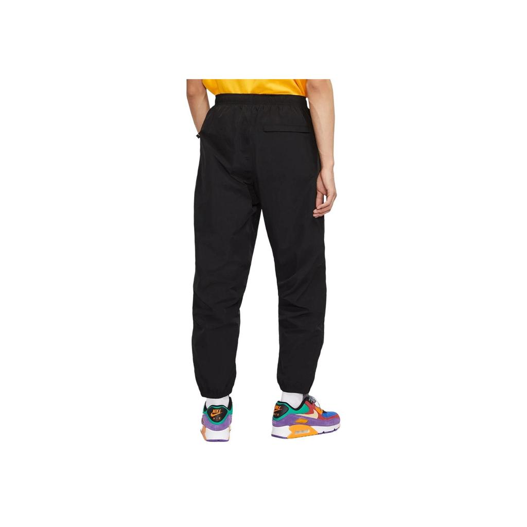 Nike Solid Color Mid Rise Loose Fit Casual Pants Men bottoms Black DB9392-010