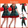 Elf Santas Christmas Helper Holiday Unisex Fancy Dress Halloween Costume Adult