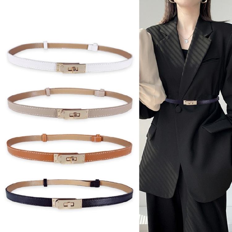 Sleek Waistband Adjustable Metal Buckle Belt for Women Lightweight Design for Comfort and Style