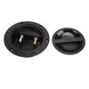 Sea Fishing Junction Box Water Resistant DC6 To 32V Power Supply Junction Box for RVs Yachts Ships Black Single