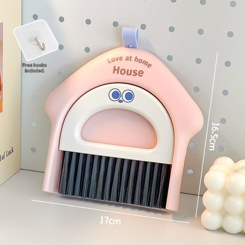 

Desktop Mini Broom Dustpan Set Student Dormitory Desk Keyboard Computer Sundries Cleaning Small Broom Broom