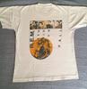 Camiseta Blanca de Algodón Pesado Vtg REM Green World Tour Para Hombre S-5XL CM175