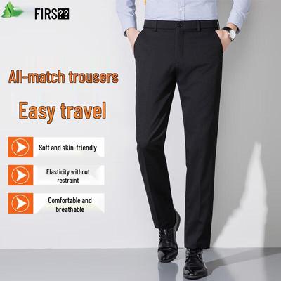 FIRS Men's Flint Rock Thermal Business Casual Trousers