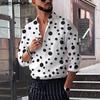 Hippy Bohemia Mens New Style T-shirt Vintage Floral Long Sleeve Shirts Tee Plus Size S-5XL