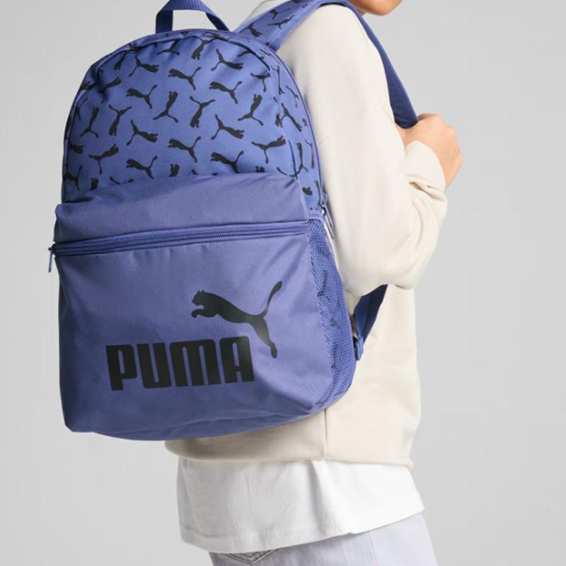New PUMA Polyester Backpack Regular Unisex Purple 091169-14