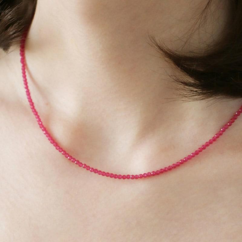 

EIGHTMORE Ruby silver925 Necklace FREE (37~40cm)