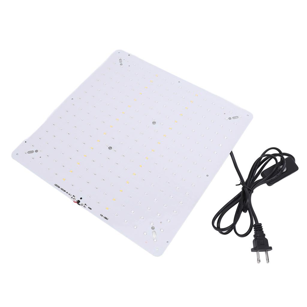 Quantum Plate Grow Light Red Blue Nature 256 LEDs Indoor Plant Growing Lamp for Flowers Vegetables