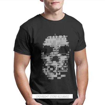 Dedsec Skull Streetwear Watch Dog Legion Sabine Brandt Bagley Game Homme T-Shirts Pure Cotton Fashion Tee