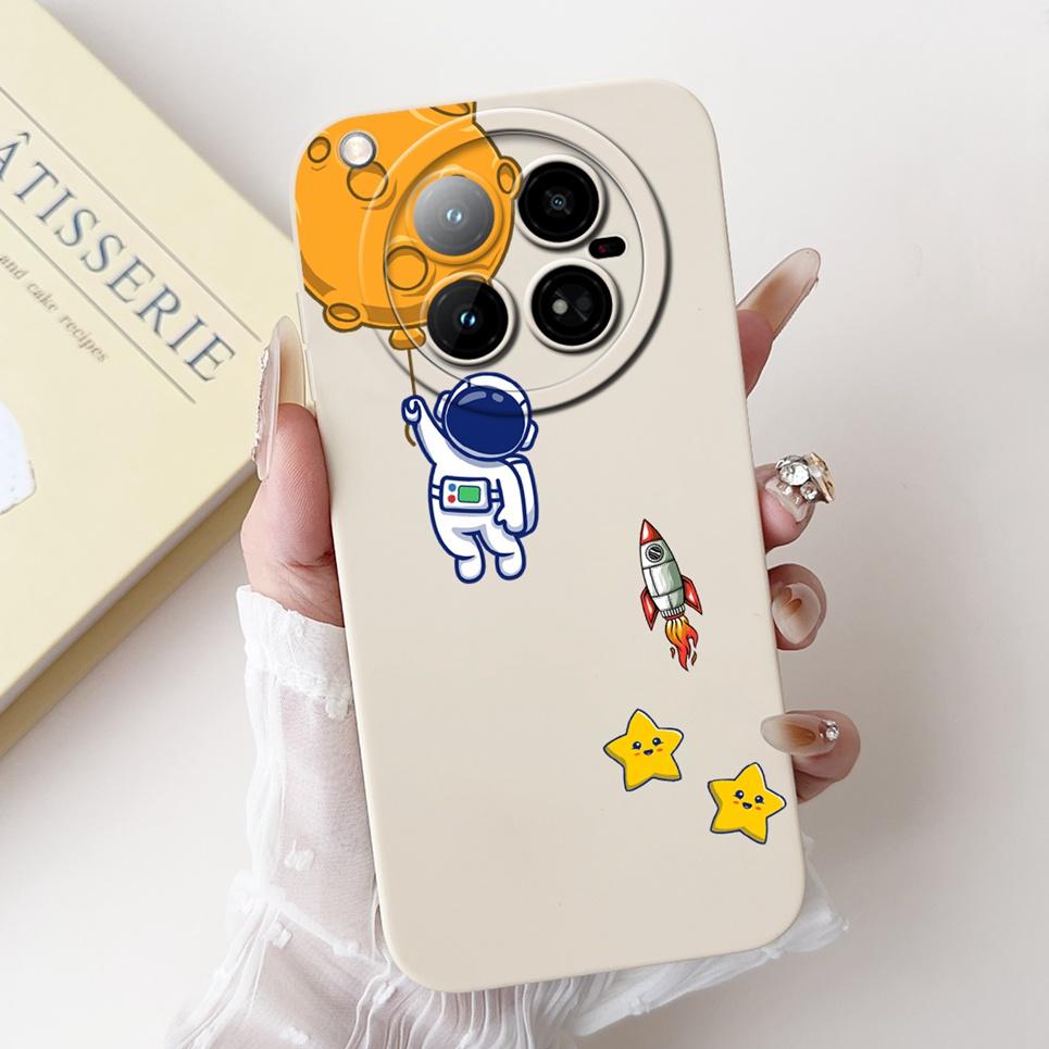 Cartoon Fashion Back Cover For Infinix Zero 40 4G X6860 Phone Case Soft Silicone Dragon Astronaut Black Cat Funda Zero40 Bumper