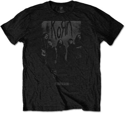Korn Unisex Adult Knock Wall T-Shirt (XL) (Black)