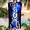 Chelsea Fc Fashion Beach Towel: Ideal for Summer Adventures Soft, Absorbent and Quick Drying Suitable for Swimming and Bathing