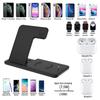 Foldable 3-in-1 Wireless Charging Stand for Phone, Watch & Earbuds