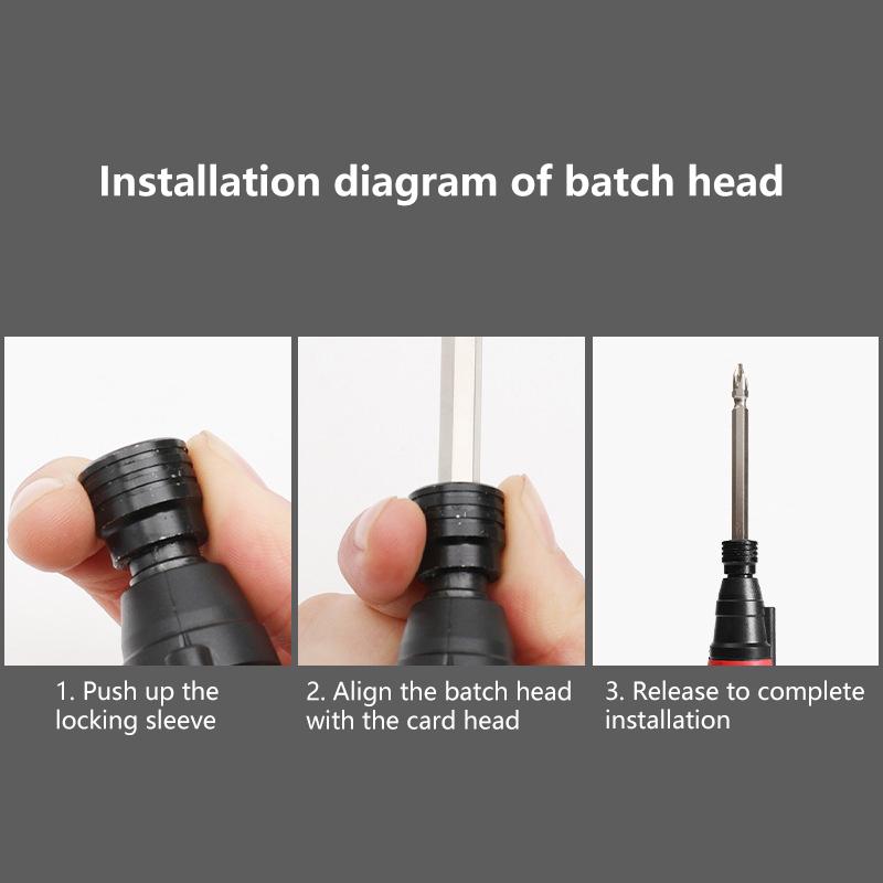 Mini Electric Screwdriver Multi Functional Portable Electric Screwdriver Rechargeable Screwdriver