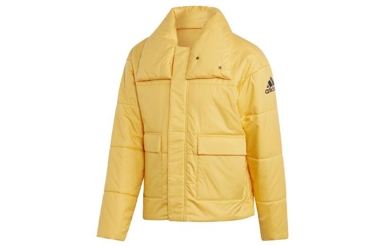 Adidas Puffer Jacket Men s Yellow DZ1431 L
