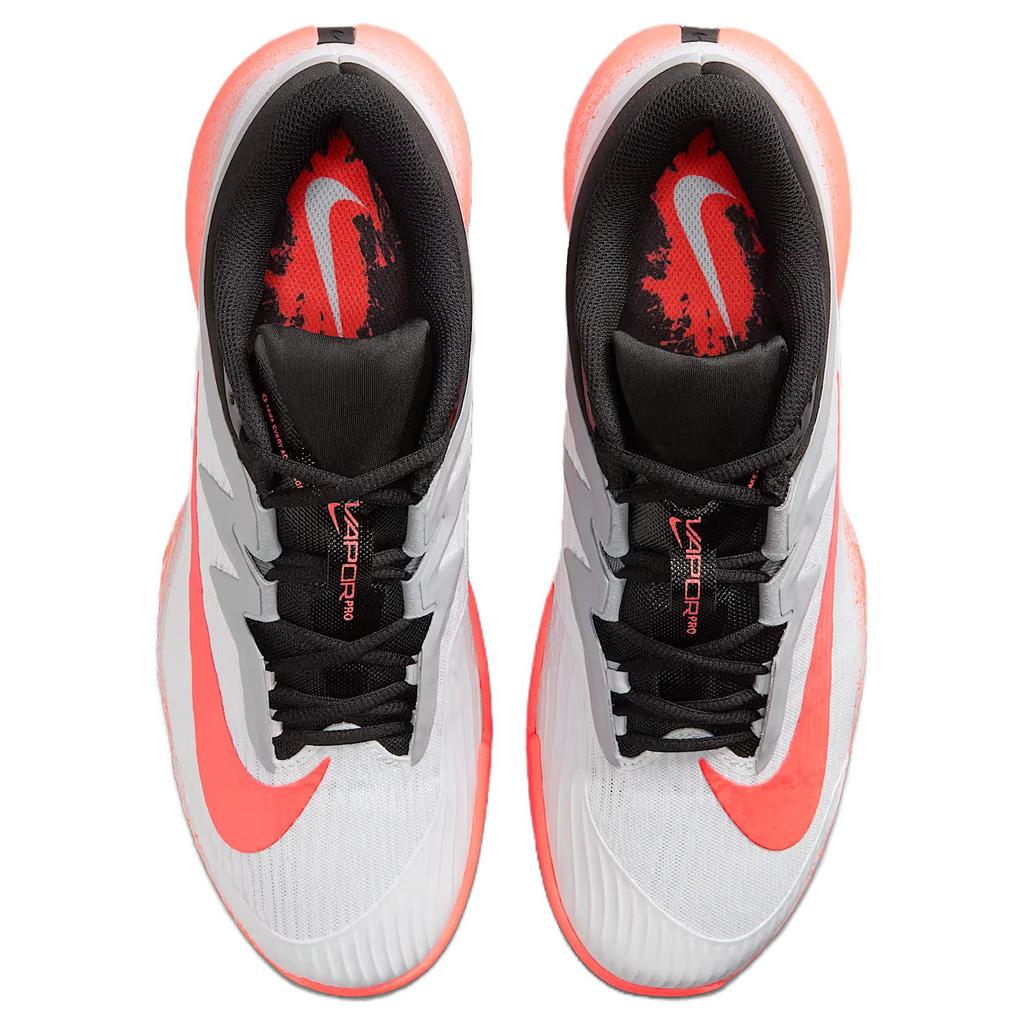 Nike Vapor Pro 3 Biały/Szary wilczy/Gorąca lawa Męskie sneakersy Czarny HV1453-100