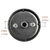Pair of Cooking Benches Knobs for Electric Ranges Models NE63T8111SS/AA NE63T8311SS/AA Replacement Parts