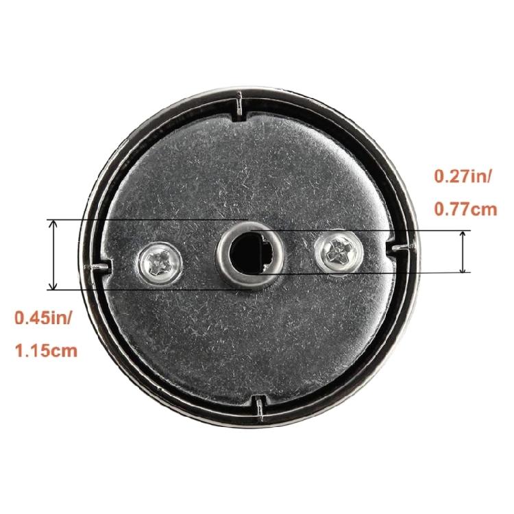 Pair of Cooking Benches Knobs for Electric Ranges Models NE63T8111SS/AA NE63T8311SS/AA Replacement Parts