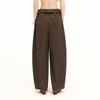 unifree Loose Fit Casual Pants with Flip Waistband