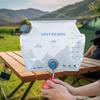 Water Storage Bag Portable Water Storage Container 8L Foldable Leakproof Carrier for Preppers Outdoors Travel Garden Cars Home