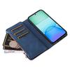 For Xiaomi Redmi 13 5G/13 4G/Note 13R 5G Leather Case with Strap Zipper 9 Card Slot Phone Cover Stand