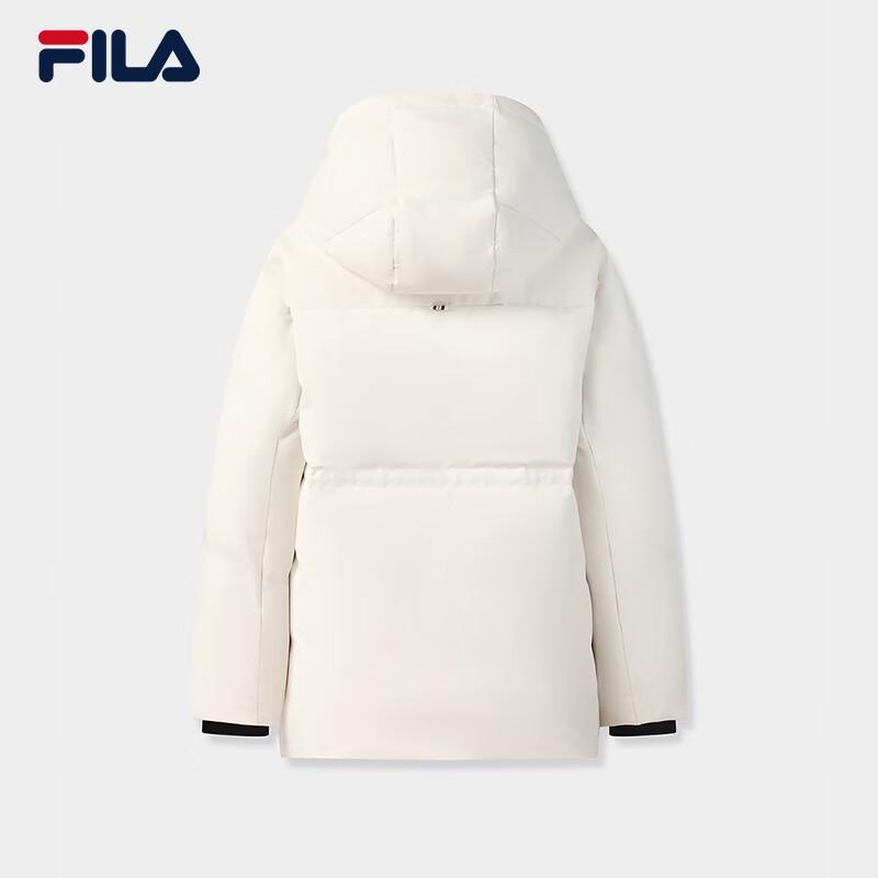 FILA Women's Mid-Length Hooded Down Jacket