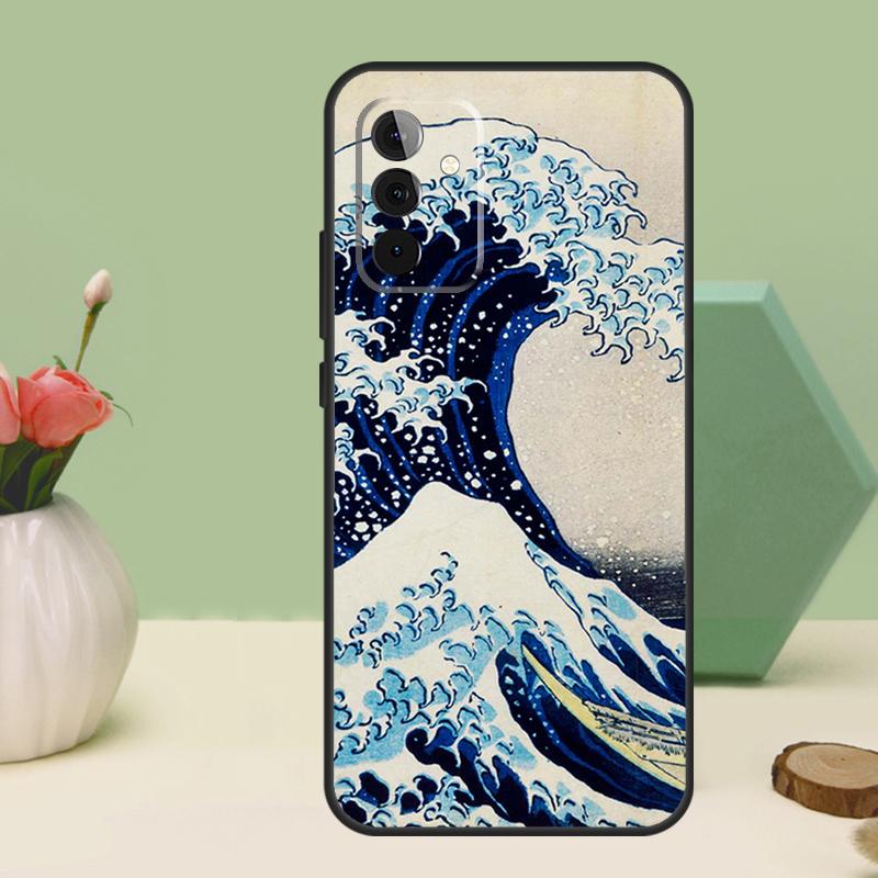 Japanischer Stil Ukiyo-e Kunst Für Samsung Galaxy A26 A54 A34 A14 A52 A32 A12 A13 A33 A53 A15 A16 A36 A56 A06 A35 A55 Hülle