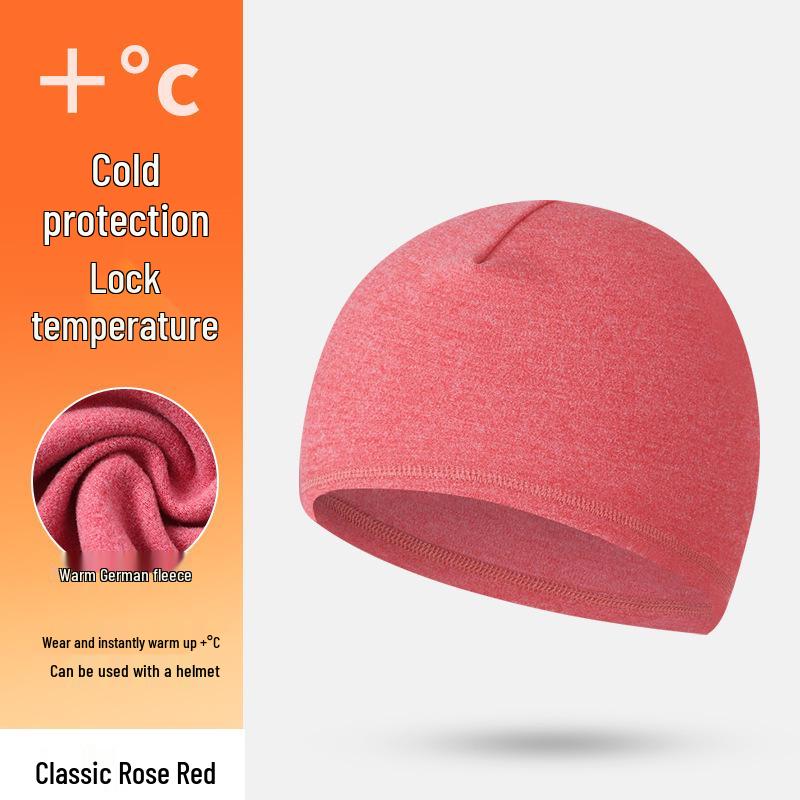 Fleece-Lined Windproof Cycling Hat with Ear Protection