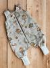 Baby sleeping bag with legs, all year round, 1 TOG, size S