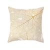 Gold Plant Printed Polyester Case Cover Sofa Pute Cover Home Decor