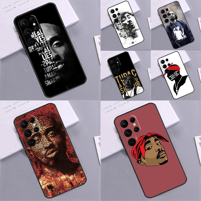 Tupac 2pac Shakur Phone Case For Samsung Galaxy S24 S25 Ultra S9 S10 S20 S22 S21 S23 Plus S24 FE Cover Coque