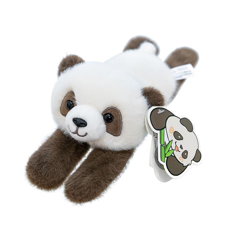 Adorable Panda Snap Bracelet & Magnet Plush Doll Gift for Kids