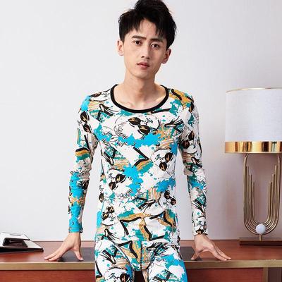 Intimo termico a maniche lunghe da uomo - Traspirante, Vestibilità aderente, Girocollo, Top Autunno/Inverno