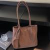 Large Capacity Retro Bag Women's Autumn New Niche Tote Bag Matte Shoulder Bag Tide