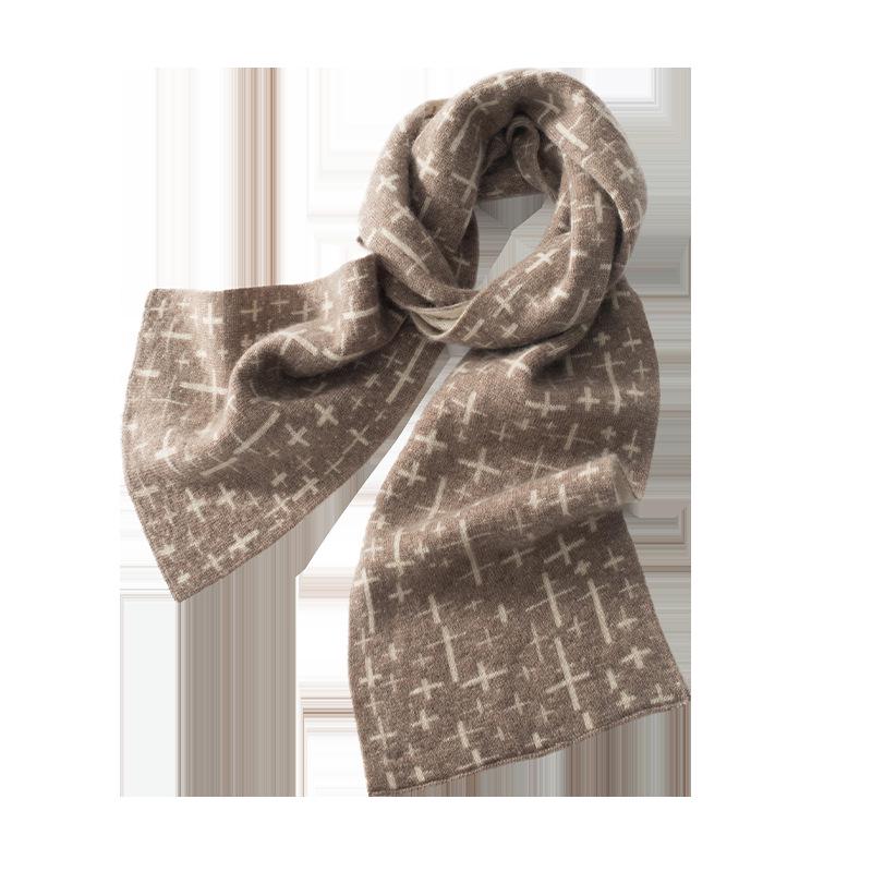 2024 Vielseitiger High-End Kaschmir Jacquard Schal - Unisex Wintermode