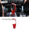For BMW 3 4 Series F30 F31 F32 F35 2013-2019 Real Carbon Fiber Car Console Gear Shift Panel Decoration Cover Trim Stickers