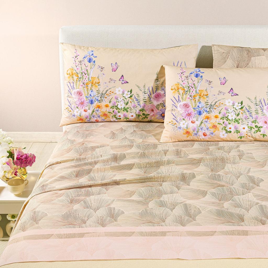 Yasmine Cotton Flower Bedding Set