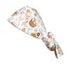 Fashionable  Print Work Cap, Casual Women's Ponytail Cap, Wash Cap, Baotou Cap