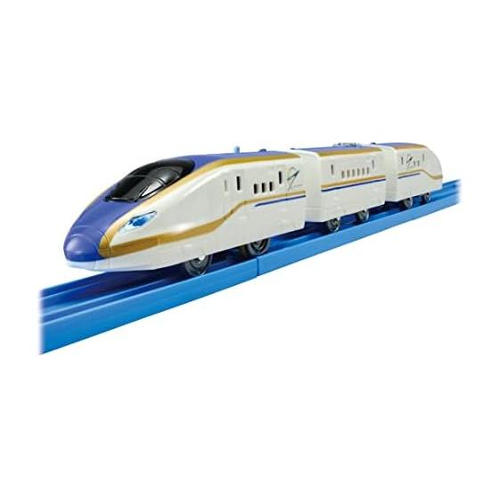 TAKARA TOMY PLARAIL S-05 Скоростной поезд серии E7 Скоростной поезд со светом Поезд Поезд Игрушка от 3 лет Прошел стандарты безопасности игрушек Знак ST