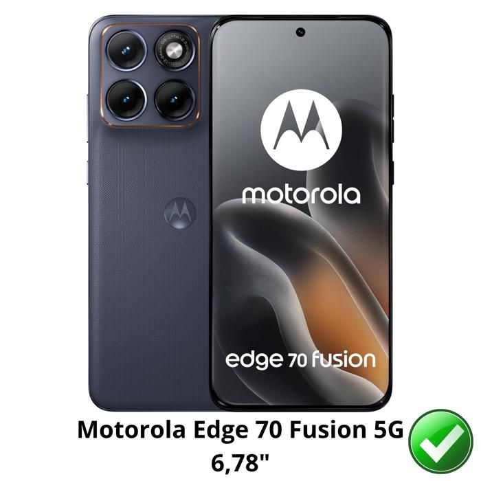 Verre Trempé pour Motorola Edge 70 Fusion 5G [Pack 4] Film Vitre Protection Ecran Phonillico®