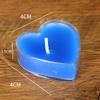9 Pvc Boxed Valentine's Day Romantic Proposal Whitening Tea Wax Exquisite Heart-shaped Candles Ins Small Candles