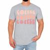 Funny Coffee Mens T-Shirt Coffee Smile Graphic Retro Summer Gift For Him