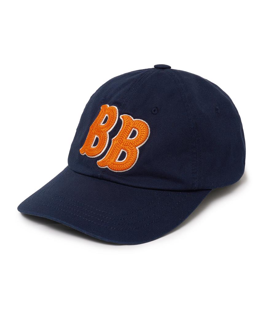 BROWNBREATH Garment Washing Round Visor Cap - Navy