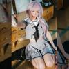 [Milky Time] Blue Archive Reisa Cosplay Halloween Uniforme de Marinheiro Feminino