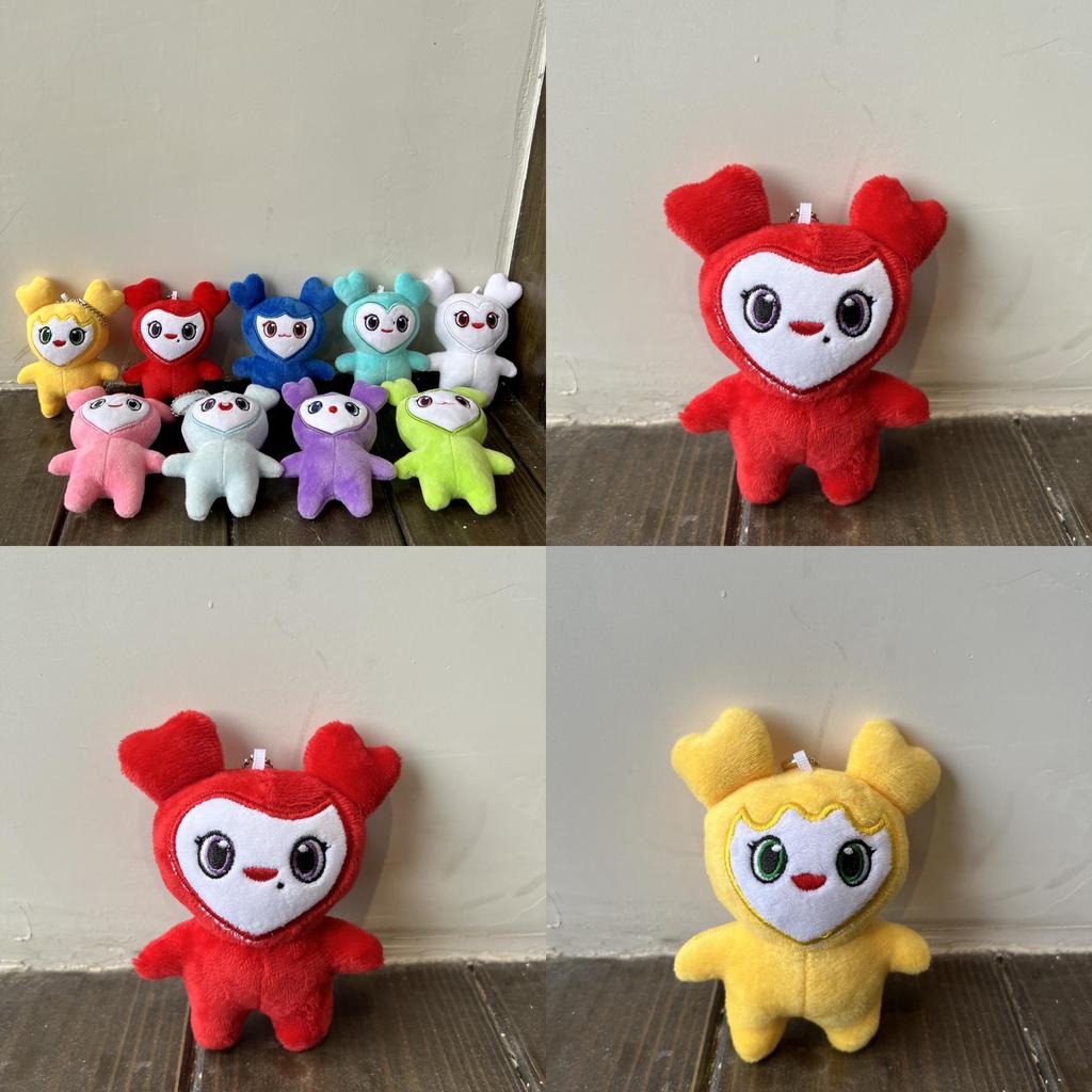 Entzückender 3,9" Superstar Twice Momo Plüschtier Schlüsselanhänger Taschenanhänger