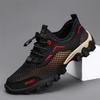 2026 Summer Men's Lightweight Mesh Outdoor Shoes: Soft Sole, Sports Casual, Breathable, Water-Resistant