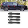 Carbon Fiber Exterior Door Handles Cover Trim 4pcs For Honda CRV CR-V -2025