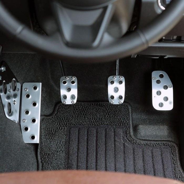 Алюминиевый комплект педалей Apio MT для Jimny JB64, JB74 (Механическая коробка передач) 4026-05C Черный