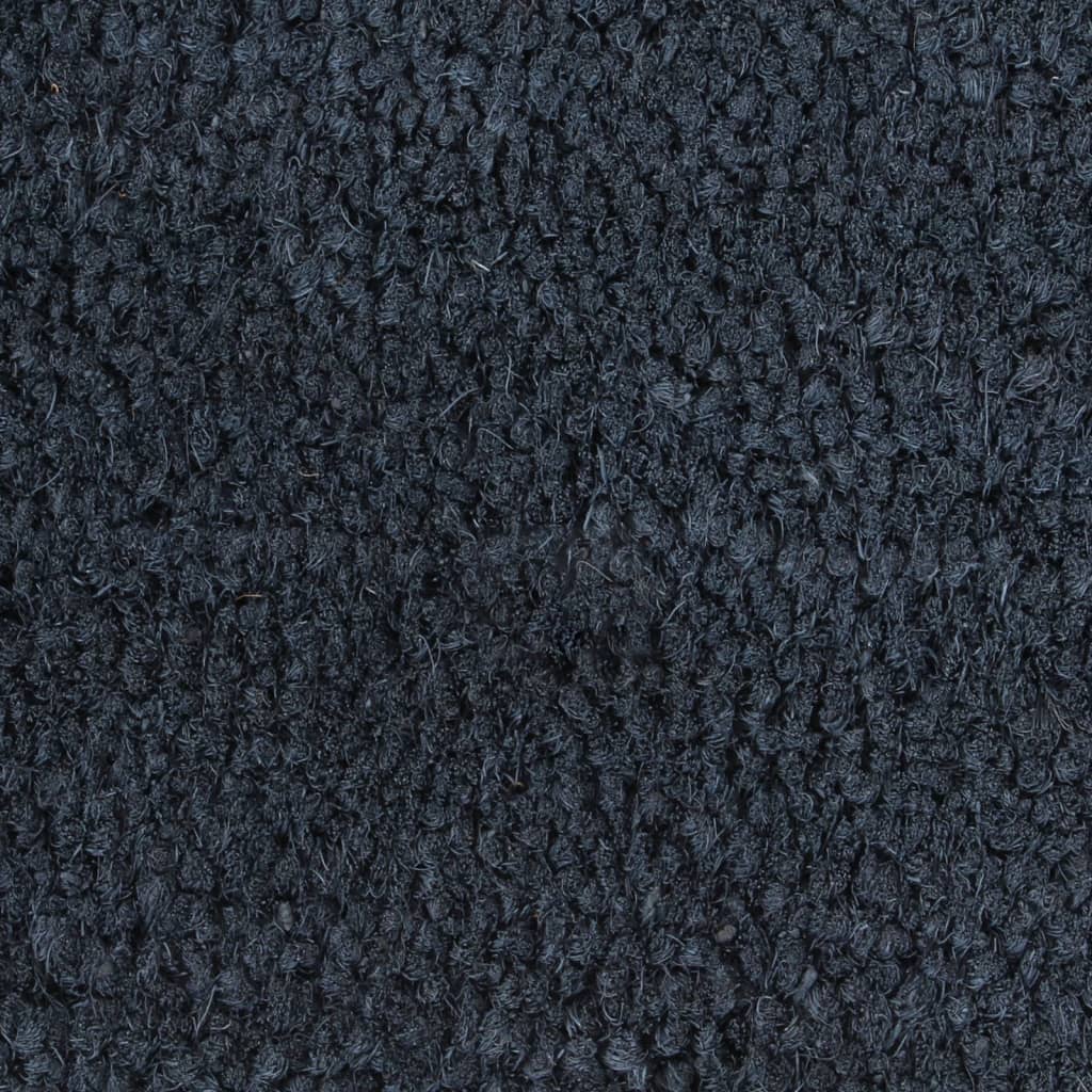 Doormat Dark Grey 40 x 60 cm Coir Fibre Tufted